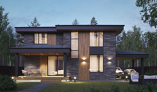 Дом у леса в Сходне