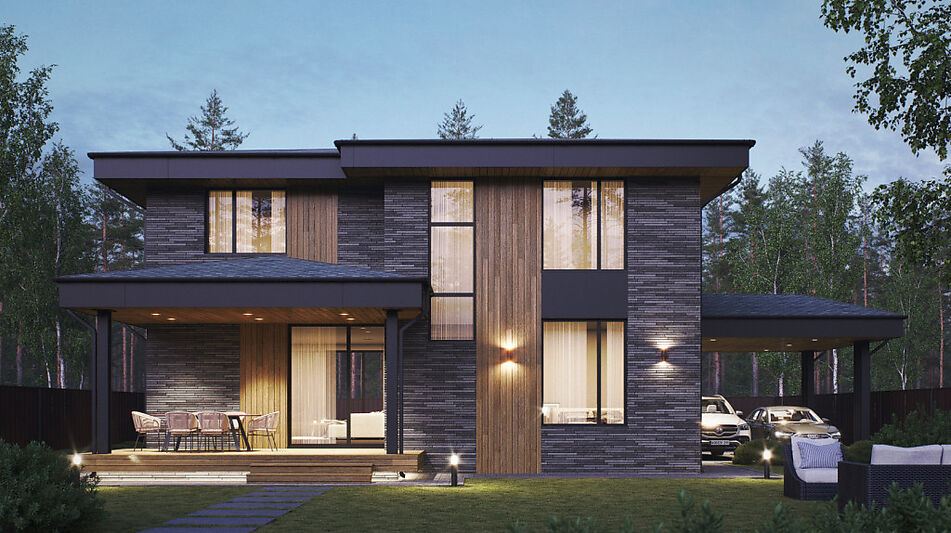 Дом у леса в Сходне