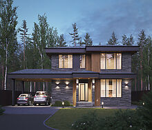 Дом у леса в Сходне