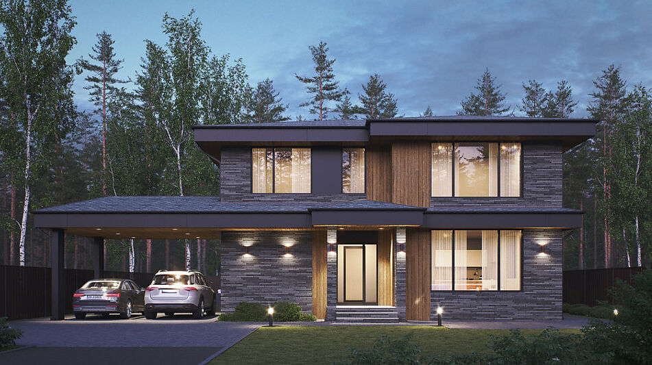 Дом у леса в Сходне