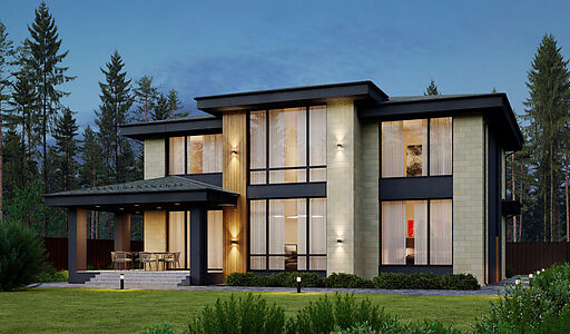 Дом у леса в Сходня Кантри Клаб