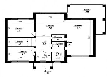 Дом у леса в Сходня Кантри Клаб