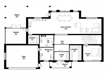 Дом у леса в Сходня Кантри Клаб