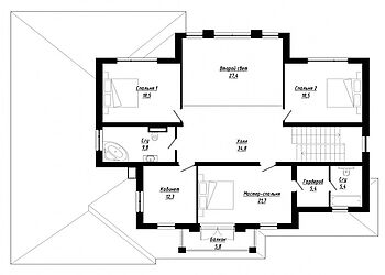 Дом у леса в Сходня Кантри Клаб