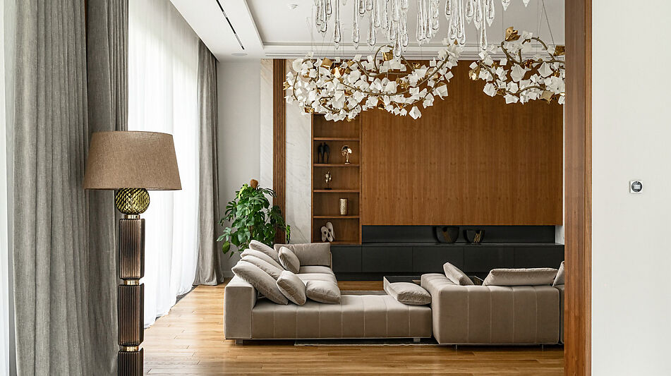 Новый дом c бассейном в КП Риита