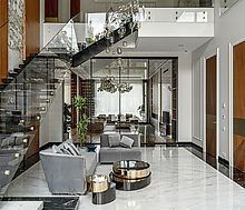 Новый дом c бассейном в КП Риита