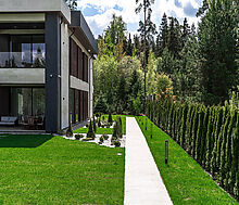 Новый дом c бассейном в КП Риита