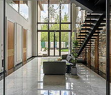 Новый дом c бассейном в КП Риита