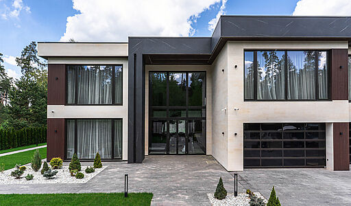 Новый дом c бассейном в КП Риита