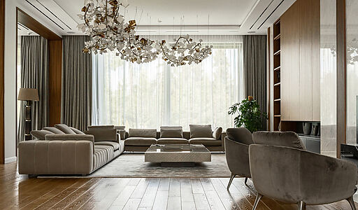 Новый дом c бассейном в КП Риита