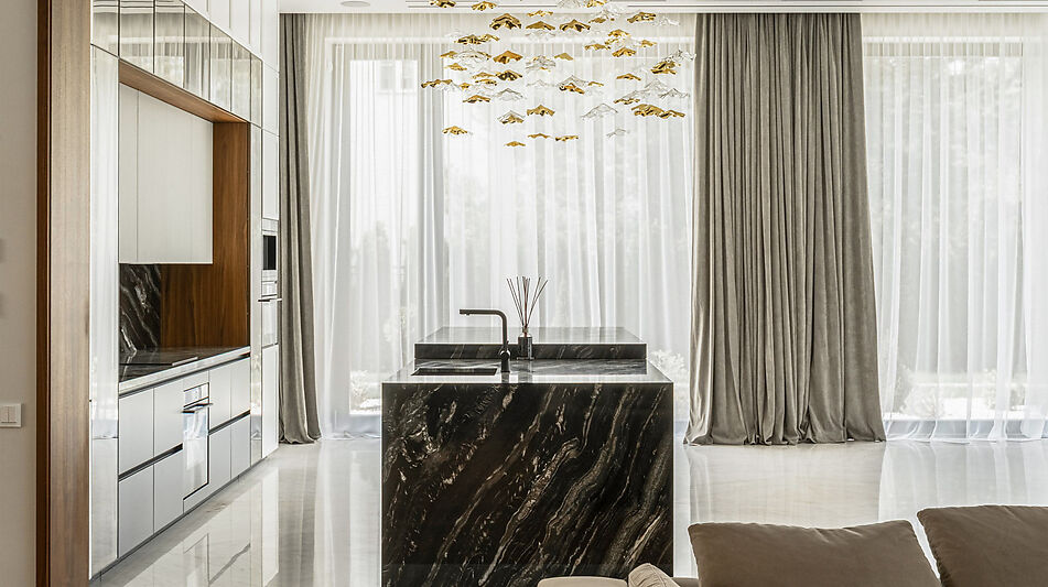 Новый дом c бассейном в КП Риита