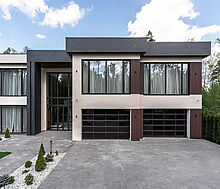 Новый дом c бассейном в КП Риита