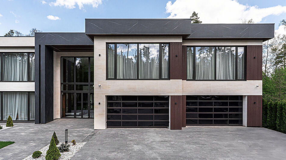 Новый дом c бассейном в КП Риита