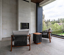 Новый дом c бассейном в КП Риита