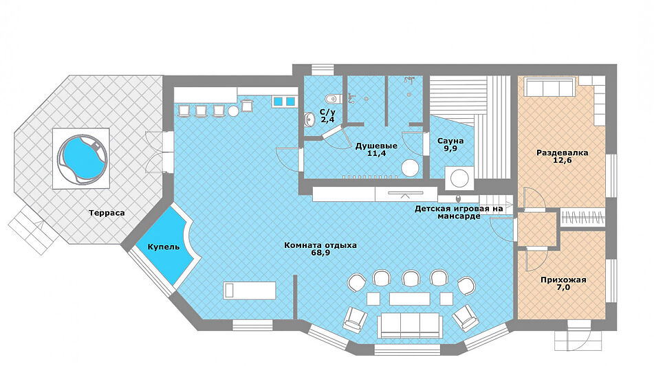 Усадьба в КП Глухово