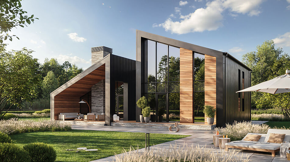 Дом в стиле шале в КП Порт Эмм