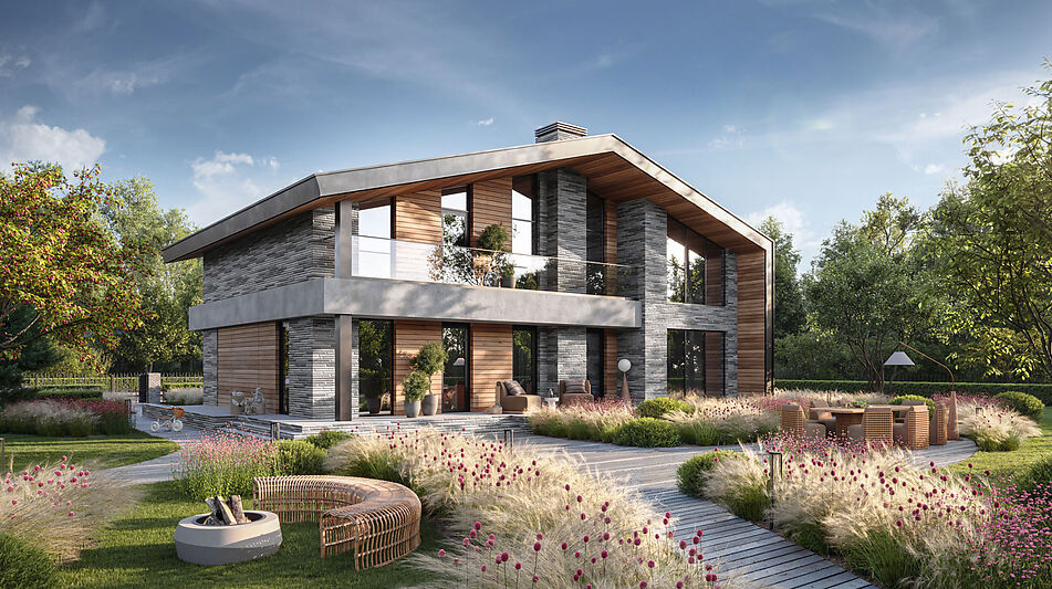 Шале у реки Волга в КП Порт Эмм