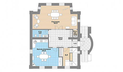 Дом у воды п. Жостовская слобода