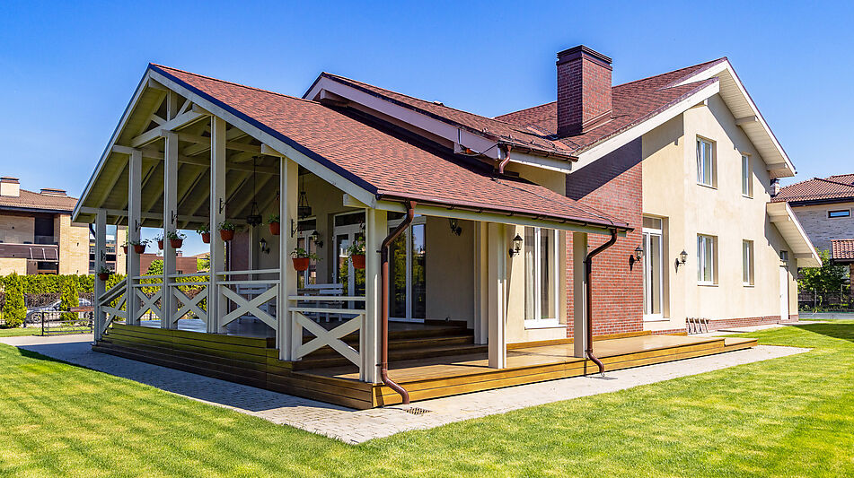 Дом с террасой в КП Покровский