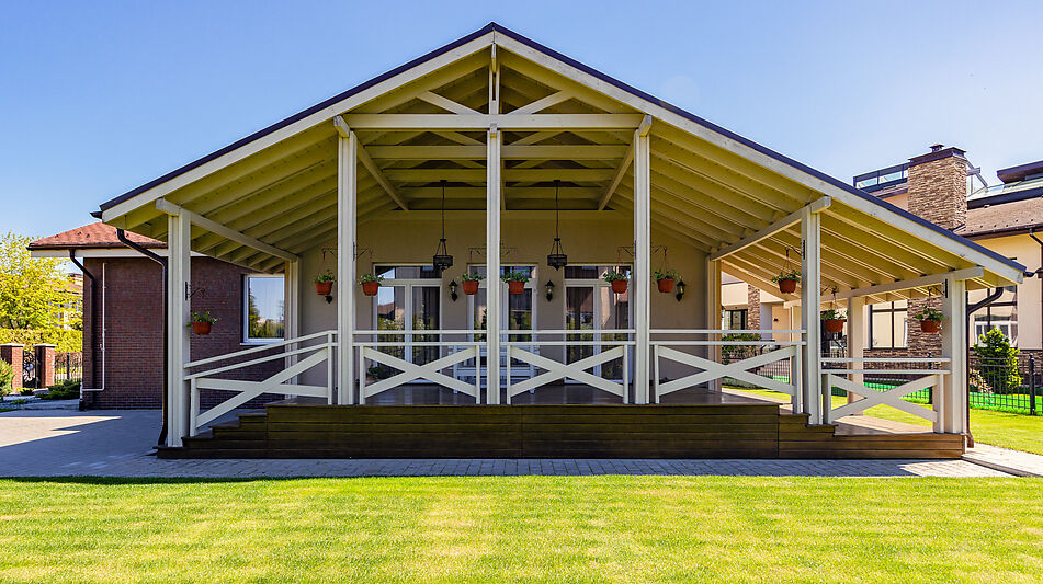 Дом с террасой в КП Покровский