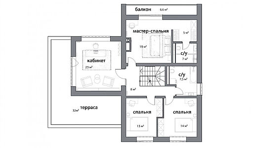 Дом у леса в КП Ильинские холмы