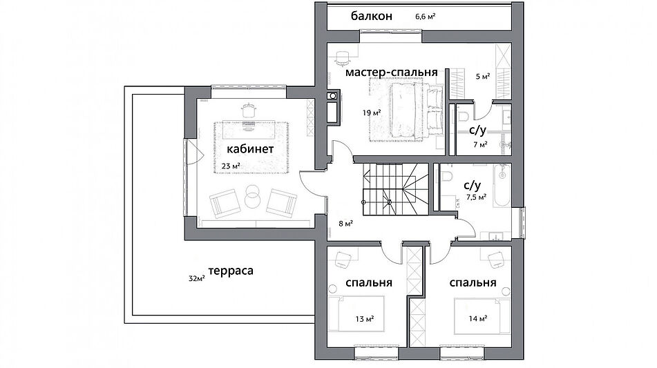 Дом у леса в КП Ильинские холмы