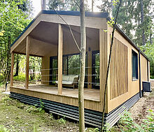 Дом в лесу в Аксаково Форест клуб