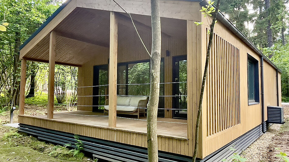 Дом в лесу в Аксаково Форест клуб