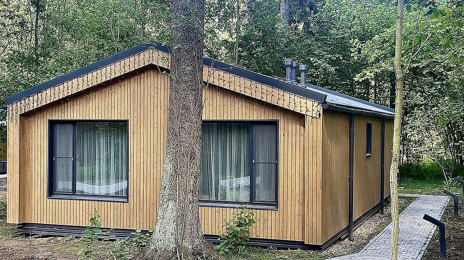 Дом в лесу в Аксаково Форест клуб