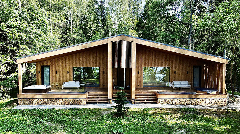 Дом в лесу в Аксаково Форест клуб