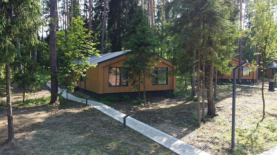 Дом в лесу в Аксаково Форест клуб