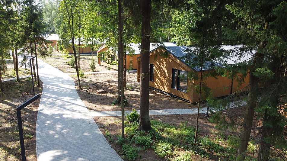 Дом в лесу в Аксаково Форест клуб