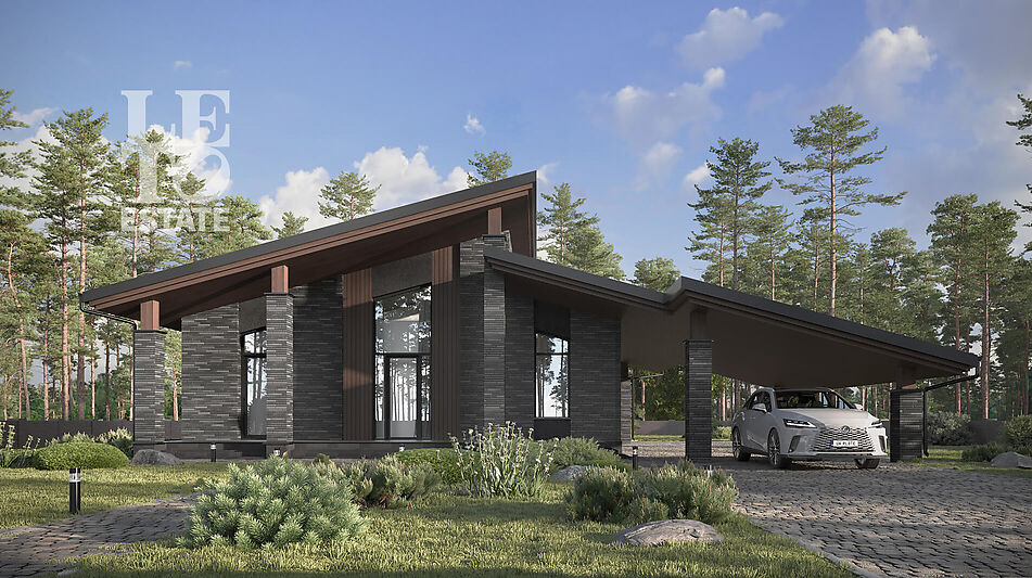 Дом шале в КП Зиккурат