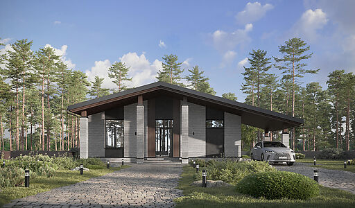 Дом шале в КП Зиккурат