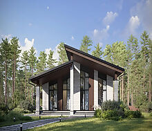 Дом шале в КП Зиккурат