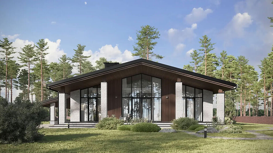 Дом шале в КП Зиккурат