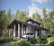 Дом шале в КП Зиккурат