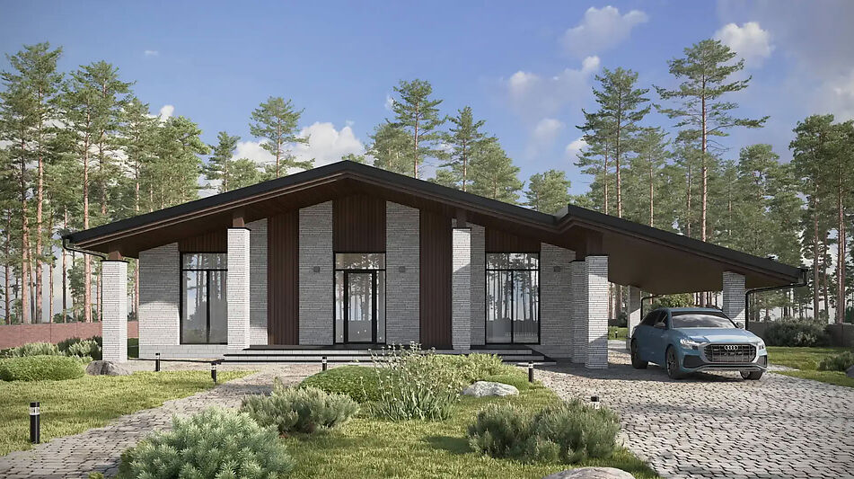 Дом шале в КП Зиккурат