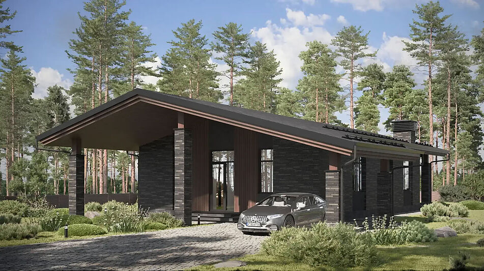 Дом шале в КП Зиккурат