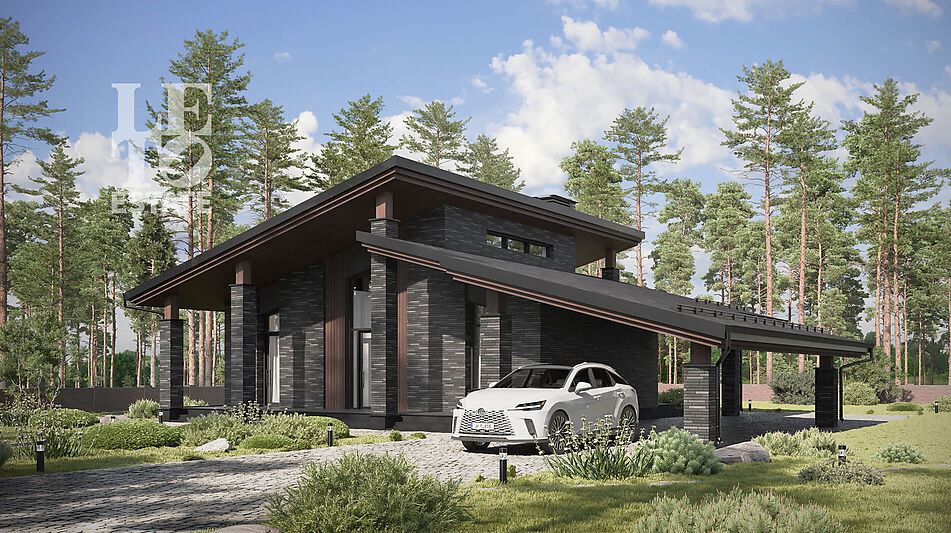 Дом шале в КП Зиккурат