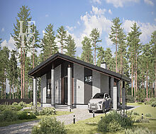 Дом шале в КП Зиккурат