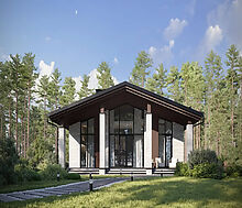 Дом шале в КП Зиккурат