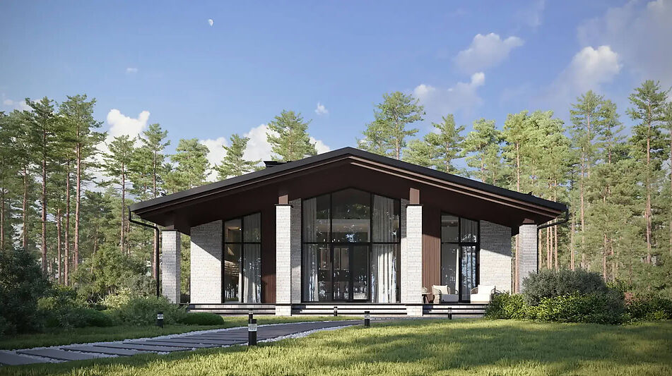 Дом шале в КП Зиккурат