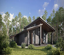 Дом шале в КП Зиккурат