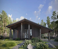 Дом шале в КП Зиккурат