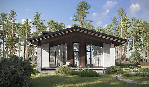 Дом шале в КП Зиккурат