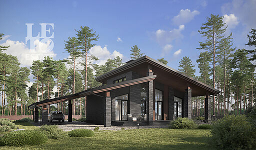 Дом шале в КП Зиккурат