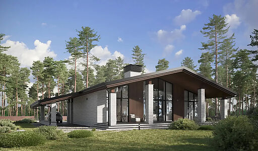 Дом шале в КП Зиккурат