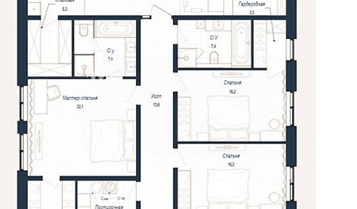 Дом шале в КП Зиккурат