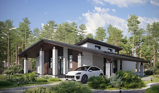 Дом шале в КП Зиккурат